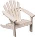 Timeless Minis JCD9190-564 Mini Adirondack Wood Chair White