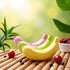 Junfamilee 3Pcs Banana Storage BPA-Free Outdoor Travel Case,Keep Fresh Banana Keeper and Protector, Cute Banana Carrier