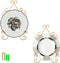 Plate Stand Holder for Wall Hanging Display Rack, Metal Easel Photo Holder for Books, Bowls, Platters
