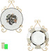 Plate Stand Holder for Wall Hanging Display Rack, Metal Easel Photo Holder for Books, Bowls, Platters