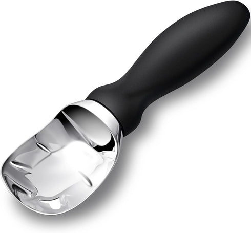 Rainspire Ice Cream Scoop Stainless Steel with Comfortable Handle, Ice Cream Scooper Heavy