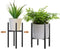 YueTong 2 Pack Metal Plant Stand Indoor with Adjustable Width Fits 8