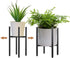 YueTong 2 Pack Metal Plant Stand Indoor with Adjustable Width Fits 8