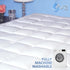 Queen Mattress Topper and Pad Cover, Extra Thick Luxury Down Alternative Cooling Bed Topper, 18 Inch Deep Pocket