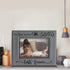 BELLA BUSTA Engraved Leather Picture Frame (5 x 7 Horizontal) - Birthday, Christmas Gift for Sister, Lasts Forever