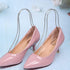 2Pcs Holibanna Metal Shoe Display Stand Adjustable High Heel Shoe Brace Holder for Home Store Retail Use Durable