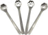 Maydahui 6PCS Cat Paw Spoon, 5.8 Inch Hollow Out Coffee Spoons, 18/10 Stainless Steel for Dessert, Ice Cream