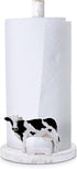 Cow Paper Towel Holder Wooden Farmhouse Paper Towel Holder Countertop Cow Kitchen