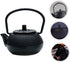 Hemoton Cast Iron Teapot Tea Set, Retro Metal Coffee Kettle for Stove Top, Mini Tea Kettle Optional Iron Kettle