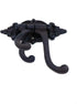 MY MIRONEY Cast Iron Swivel Wall Hook - 3-in-1 Vintage Coat Hook, Heavy Duty Triple Swivel Hook Pack of 3