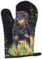 Caroline's Treasures SS8475OVMT Starry Night Rottweiler Oven Mitt | Heat Resistant Thick Kitchen Mitt for Hot Pans