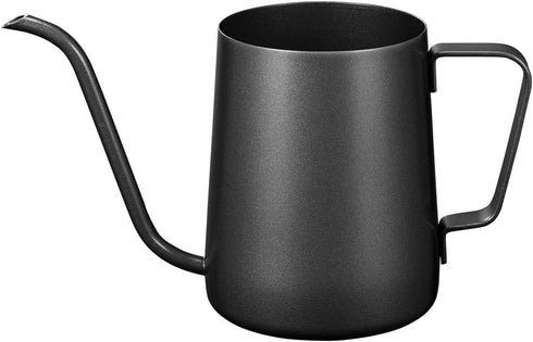 Pour Over Kettle, Gooseneck Coffee Tea Pot, 12 Oz, Black