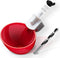 Aopchry 16 Pack Automatic Chicken Waterer, Red Chicken Water Feeder Cups Suitable for