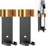 Linkidea 2 Pack Wall Mount Curling Iron Holder for Devices Under 1.38", Hair Styling Tool Storage Organizer