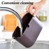 Mini Trash Can with Lid, Removable Small Garbage Can, Tiny Plastic Trash Bin for Bathroom, Office, Kitchen, and Desk