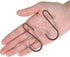 Hotop 36 Pieces S Hooks for Hanging, 2.4 Inch Heavy Duty Non Slip Metal Hanger for Kitchen, Closet, Bathroom
