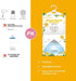 CANAGER Hanging Moisture Absorber, 8 Packs Fresh Scent Dehumidifier Bag, Moistureproof Hanging Closet Bags, 12.5 oz