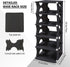 6-Tier Thickened Shoe Rack, Stackable Storage Organizer for Bedroom Entry, Adjustable Rack, Shoe Slots Shelf, Easy