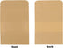 SHEUTSAN 500 Pack Kraft Bags with Window, 3.5 x 5.5 Inches, Resealable Ziplock Storage Pouches for Home and Business