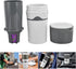 Portable K Cup Coffee Maker, Single Serve Drip Machine, Manual Drip for Travel, Camping, Office, Black