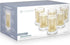 Set 6 (6 oz 177 ml) Teabloom Modern Insulated Turkish Tea Glasses - of Double Walled Glass Teacups /