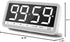 VOCOO Digital Kitchen Timer, 7.8” Extra Large Display, Magnetic LED Timer with 4 Alarms for Cooking and Home Gym