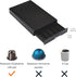 50 Amazon Basics Nespresso OriginalLine Coffee Pod Storage Drawer Holder, Capsule Capacity, Black