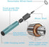 Milk Frother, Rechargeable Battery Operated Frother for Coffee, Portable Drink Mixer with 2 Stainless Steel Whisk Heads
