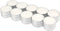 Stonebriar 20 Pack Unscented Mega Oversized Tea Light Candles with 9 Hour Extended Burn Time