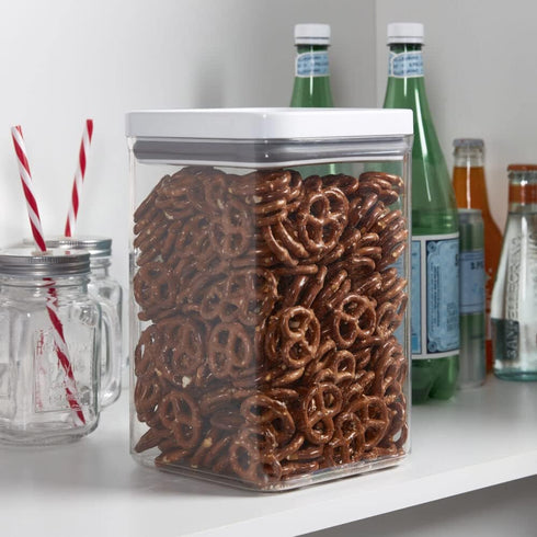 Copco Food and Organization Storage Container, 4.43-Quart with Airtight Lid, Clear