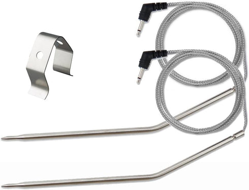 Grilling BBQ Meat Thermometer Probe Replacement Compatible with Thermopro TP25 TP20 TP07 TP-07 TP08 TP-08S TP06S TP16