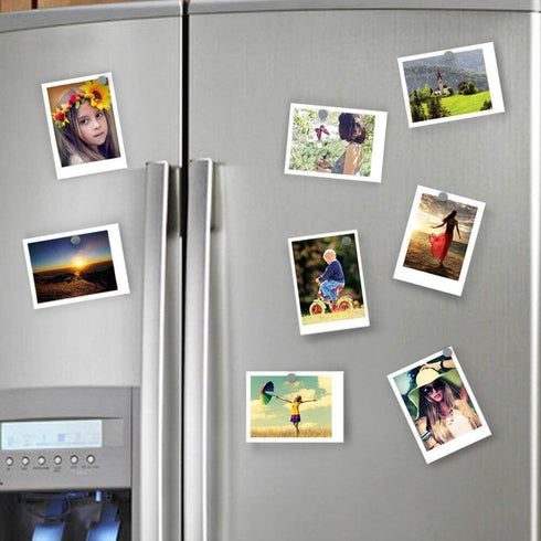 DIYMAG 300 PCS Small Refrigerator Premium Brushed Nickel Magnets - 6x2 mm for Office