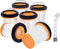 6 Pack WV201 Filters Replacement for Shark Wandvac ION W1 S87 Handheld Vacuum, Compare to Part # XHFWV200