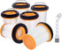 6 Pack WV201 Filters Replacement for Shark Wandvac ION W1 S87 Handheld Vacuum, Compare to Part # XHFWV200