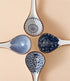 Ceramic Ramen Spoons Set of 4, 6.5 Inch Asian Soup Spoon, Japanese Spoons for Kitchen, Pho, Dumpling