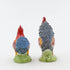 Appletree Design Barn Yard Rooster Salt and Pepper Set, 2-Inch and 2-1/2-Inch