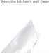2 Pack Plastic Oil Proof Wall Sticker Self-Adhesive Sticker for Kitchen Cupboard Household Wallpaper Clear Waterproof Oilproof paper Transparent High Temperature Resistant by LiXiongBao