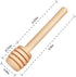 25Pcs Honey Dipper Sticks - Wooden Mini Honeycomb Stick, 3 Inch, Honey Stirrer for Wedding Party Present