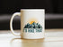 I'd Hike That Coffee Mug - Fun Hiking Themed Decor and Gifts for Hikers - 11oz White Ceramic