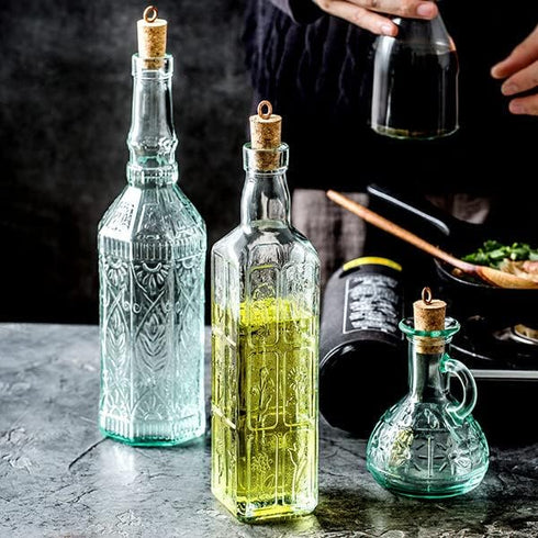 Bormioli Rocco Country Home Olivia Oil Cruet Bottle - 7 Ounce