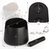 Knock Box Large Capacity Design, Espresso Knock Box Tamping Mat, Set of 2 with Removable Knock Bar