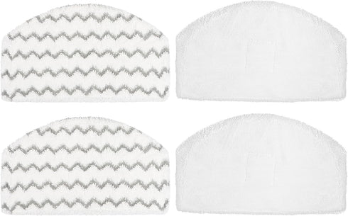 HOMEXCEL Steam Mop Replacement Pads, Compatible with Bissell Powerfresh 1940 1806 1440 1544 Series, 4 Pack