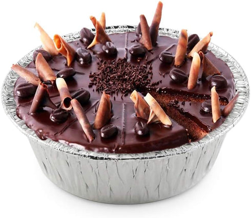 100 Pack 4" Round Tart Pie Foil Pans, Disposable Aluminum Foil Tart & Pie Tins for Baking and Cooking