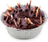 100 Pack 4" Round Tart Pie Foil Pans, Disposable Aluminum Foil Tart & Pie Tins for Baking and Cooking