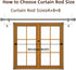 Brown Curtain Rods for Window 32 to 78, 5/8 inch Splicing Single Window Curtain Rod Set with Brackets