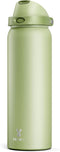 40 oz Insulated Water Bottle with Straw: Meoky Stainless Steel Metal Water