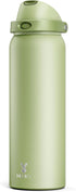 40 oz Insulated Water Bottle with Straw: Meoky Stainless Steel Metal Water