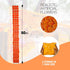 Marigold Garland for Decoration, 5 Feet Long Strands of Artificial Flowers, Indian Décor for Wedding, Christmas, Events
