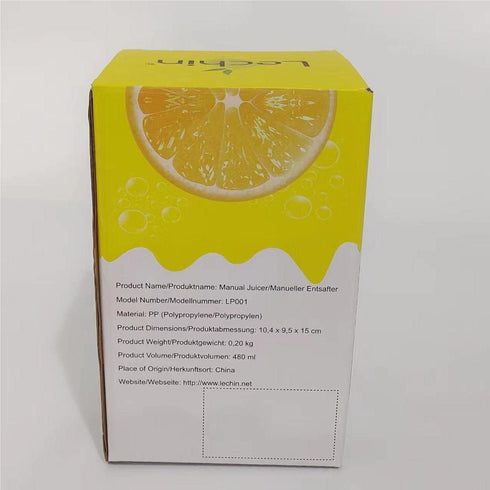 Citrus Juicer Hand Juicer with Lemon Shape - Two Press Options for Different Fruits (Green)