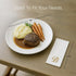 50 Count 15.75 7.87 Inch Restaurantware Disposable Napkins x Paper Linen-Feel Airlaid Napkins Gold Decorative
